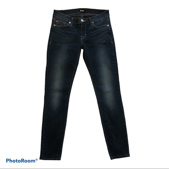 Hudson Jeans Denim - Hudson Krista Super Skinny Jeans Dark Wash Denim